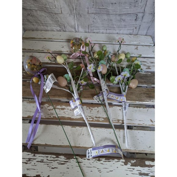 Easter egg bouquet set new never used Easter - Picture 3 of 7